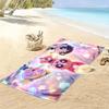 The Powerpuff Girls Print Beach Towel, Large Soft Quick Dry Towel for Beach Camping Swimming