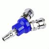 1Pcs SMV Round Two-way Pneumatic Connector Internal Thread SMY Round Three-way Quick Connector with PM20 1/4"