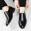 Fashion Men's Business Leather Shoes Classic Casual Style Office and Leisure Outdoor Street High Quality Adult Work Shoes Plus Size