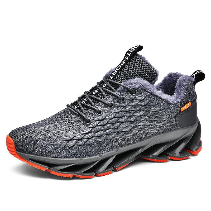 "Scarpe da Corsa da Uomo in Rete Traspirante 2024 - alla Moda, Taglia Grande, Sportive Casual, Primavera & Autunno"
