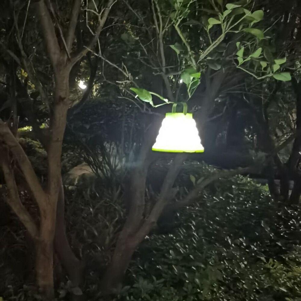 Portable Solar Lighting Lamp Exotic Foldable Flashlight Tent Lighting Camping Lamp  Outdoor