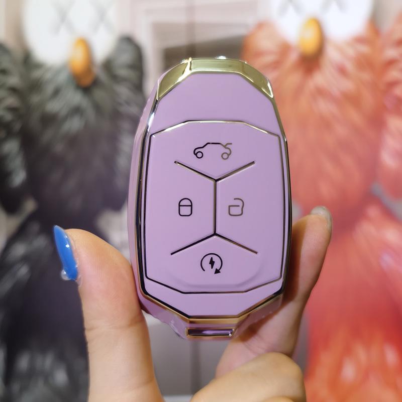 Lynk & Co 01/02/03 Key Case: Women's High-End New Energy Key Bag with Buckle