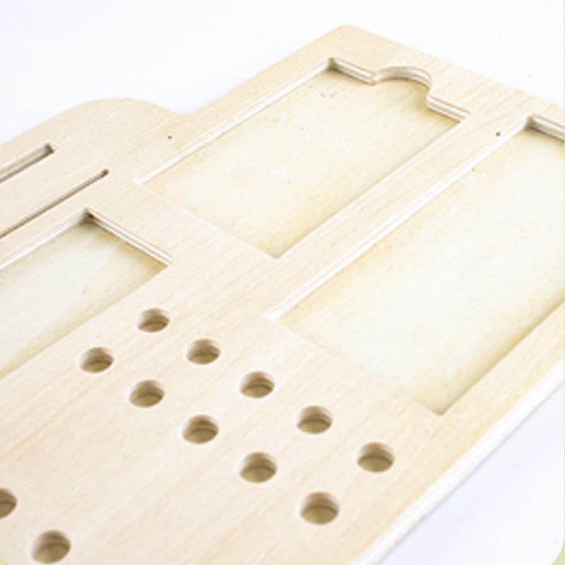 Kids Montessori Wooden Finger Numbers Counting Stick Palm Math Toy Children Counting Educational Toys Toddlers Intelligence Game