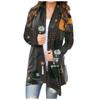 Women's Casual Fashion Halloween Printed Long Sleeve Buttonless Cardigan Jacket