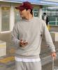 BYMONO [Big Sizes M-8Xl] Mono Sturdy Solid Sweatshirt