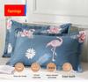 Set of Two 100% Cotton Large Pillowcases, Thick 48x74cm for Home Use