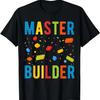 Master Builder Kids Building Blocks Brick Builder T-Shirt