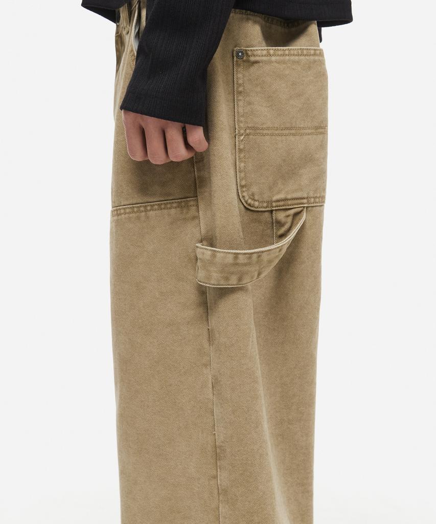 DNSR Double Knee Carpenter Work Pants Beige