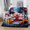 Die Mickey Maus Cartoon-Decke ist flauschig und weich, geeignet für Kinder und Erwachsene und perfekt für Zuhause, Reisen, Camping an
