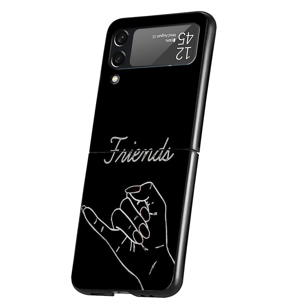 Girls Bff Best Friends Forever Phone Case For Samsung Galaxy Z Flip 7 6 5 4 3 5G Cover ZFlip7 ZFlip6 ZFlip4 ZFlip5 ZFlip3 Coque