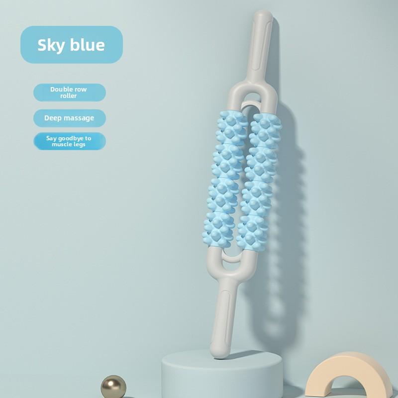 

Массажер для йоги Ролик Аконит Тренажерный зал Двойной ролик Расслабление ног Расслабление икроножных мышц Фитнес-оборудование