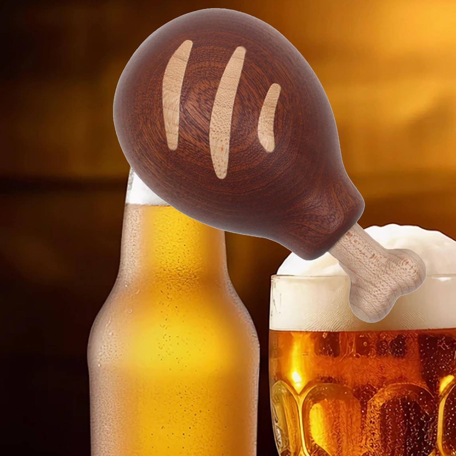 

Bottle Opener Unique Fridge Stickers Beverage Drinking with Chicken Leg Shape Beer