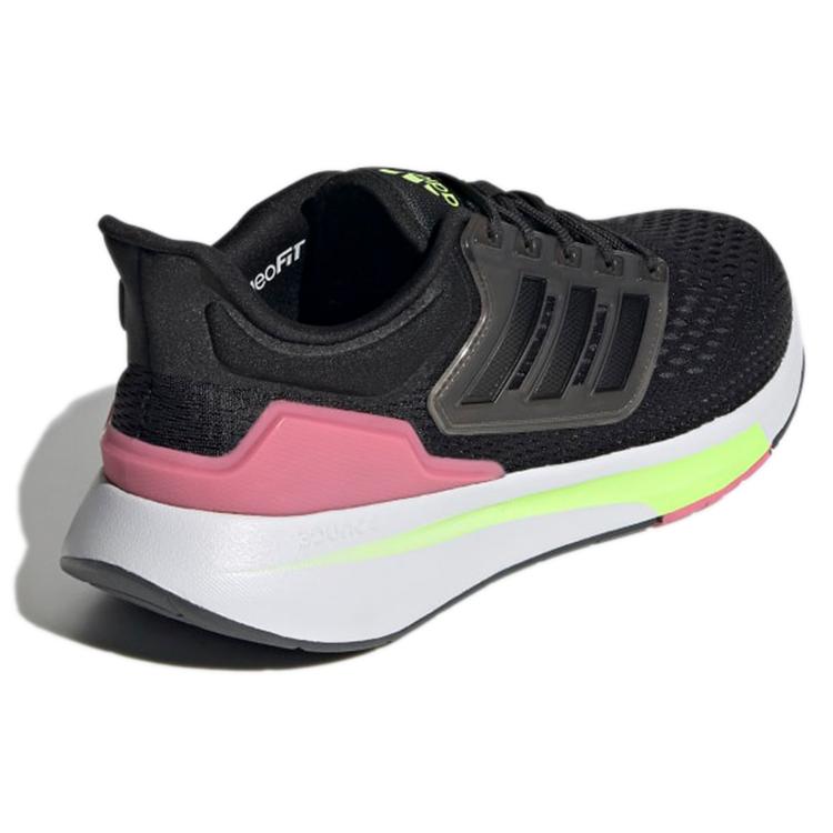 New Adidas EQ21 Run 'Black Pink' Women's H68076