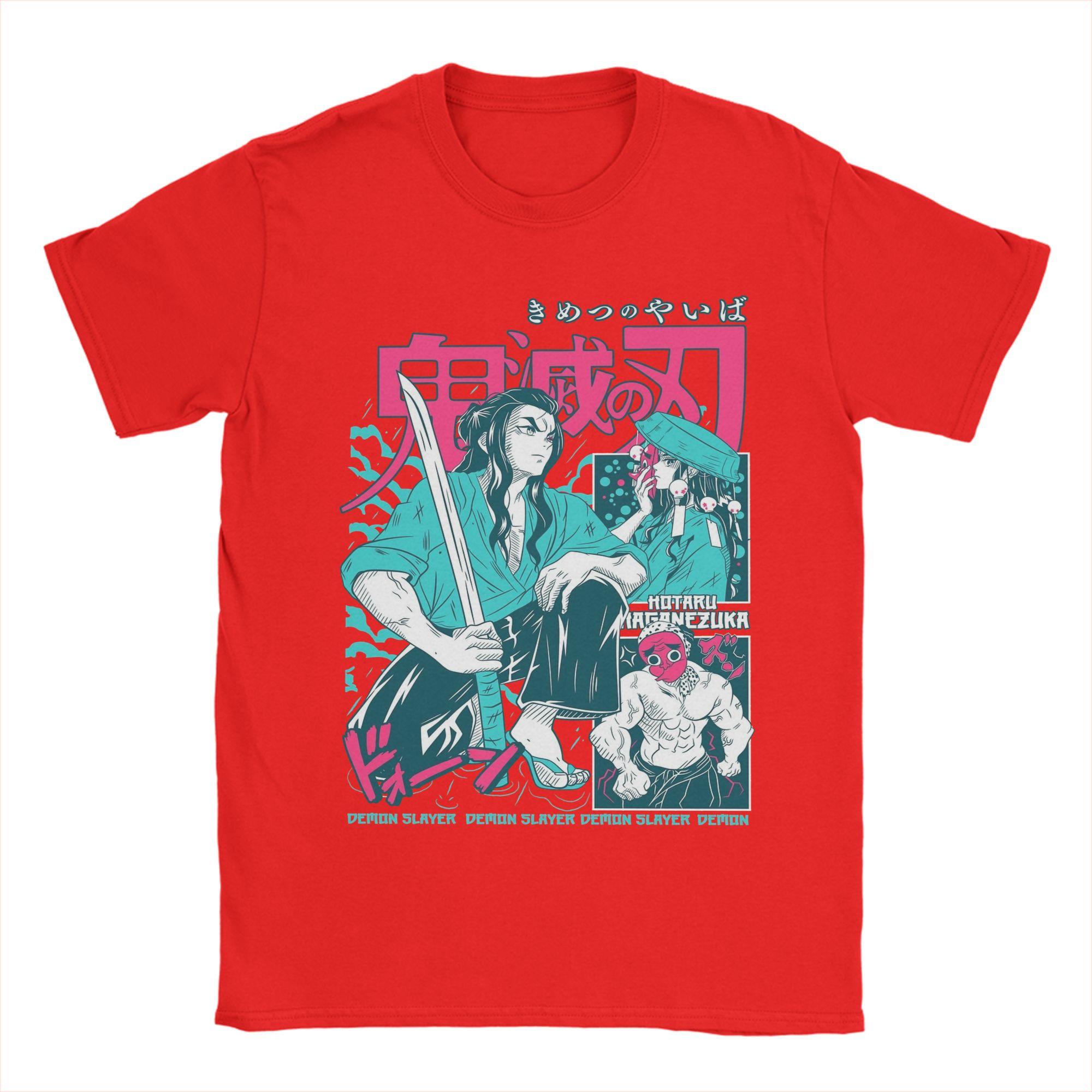 skilled swordsmith Demons Slayers T Shirt Unisexs Pure Cotton Creative TShirt Round Collar Tees Short Sleeve Tops Printed S