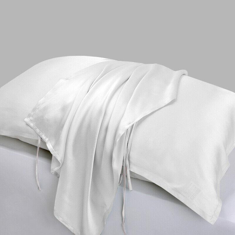 50x80cm Mulberry Silk Pillow Towel Pillowcase Bedding Sleeping Pillow Cover Real Silk Protect Hair Skin Pillow Towel