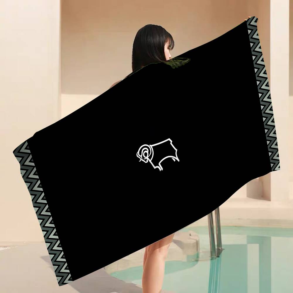 Der-bis Moto Bath Towel Microfiber Soft Water Absorbing Breathable For Girl Kids Decorative Cartoon Beach Towel