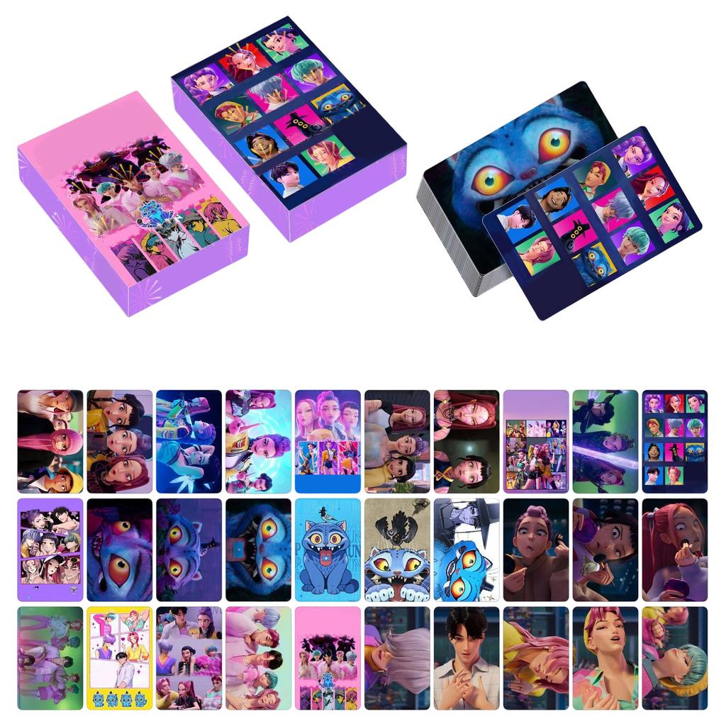 30PCS Double Sided Cards, Premium Printed Collectible Photocards, Stylish Greeting Cards For Fans & Gift