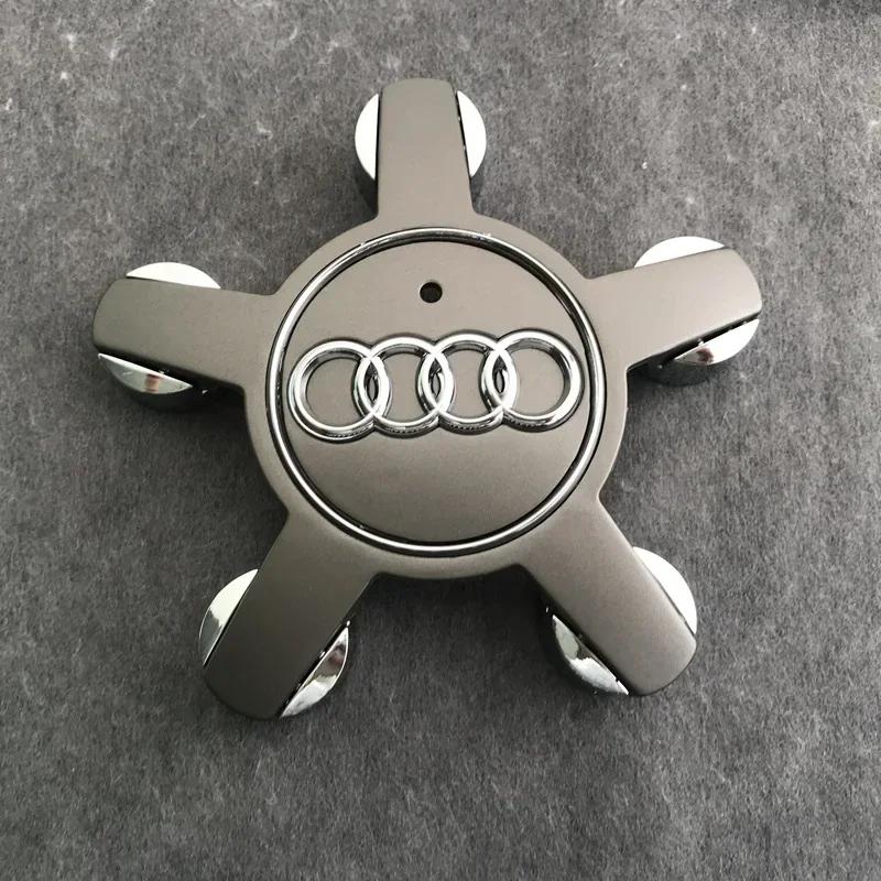 4pcs 135mm For q1 A1 A3 A4 A5 A6 A7 Q3 Q5 Q7 TT B5 B6 B7 8P 8V Car Wheel Center Cap Hub Covers Badge logo 8R0601165 4F0601165N
