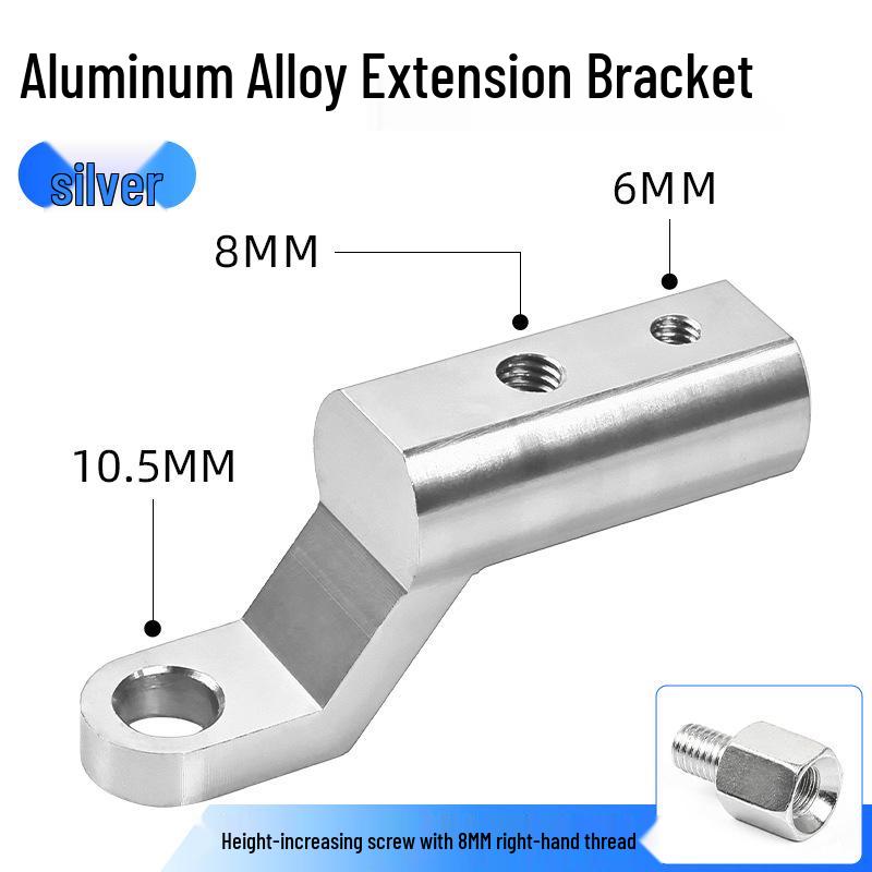 Reflektierende Lenkererweiterung für Motorrad-Rückspiegel & Scheinwerfer