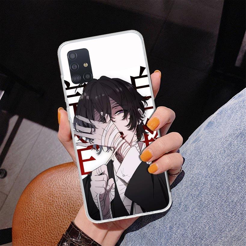 Bungo Stray Dogs Dazai Phone Case For Samsung Galaxy A52 A32 A22 A12 A51 A31 A50S A30S A20S A10S Note 20 Ultra 10 Plus S10 A72 A