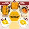 Day of the Dead Marigold Garland: Halloween & Christmas Handmade Floral String