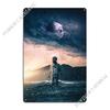 Finding The Light Metal Plaque Poster Wall Decor Wall Mural Funny Designing Rusty Tin Sign Poster