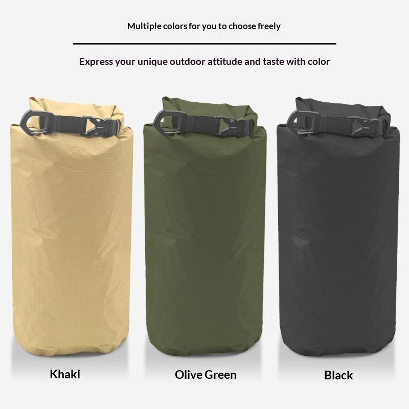 Lightweight Waterproof Dry Bag Large Capacity Roll-Top Foldable Storage Pouch for Rafting Hiking Camping Outdoor Adventures