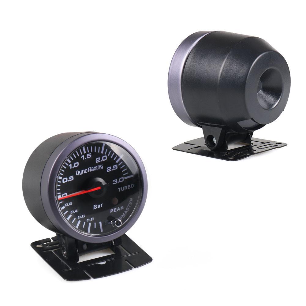 Dynoracing 60 mm Auto-Turbo-Boost-Messgerät 3 Bar + einstellbares Turbo-Boost-Controller-Set, 1–30 PSI, Auto-Messgerät in der Kabine