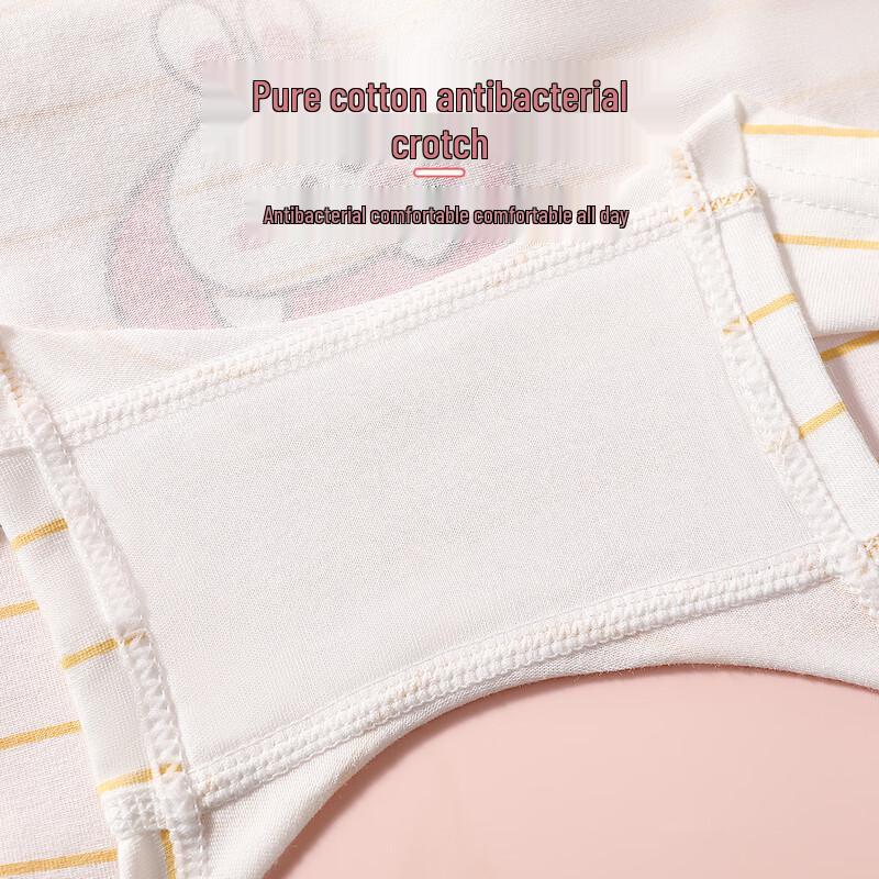 FENTENGCARE Girls' Cotton Antibacterial Boxer Briefs