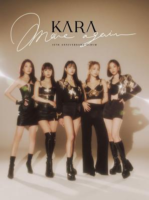 MOVE AGAIN KARA 15TH ANNIVERSARY ALBUM Press Limited – (Japan Edition) (First Edition) (2-Disc Set) (DVD + Photobook)