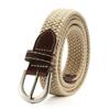 No Hole Punch Men's & Women's Braided Belt Elasticated Stretch Canvas Belt Korean Version Versatile Student Belt