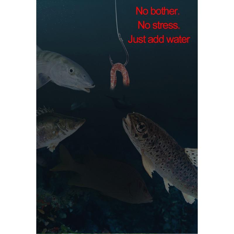 Sandworm Fishing Bait 10g Dried Sandworms Red Worm Fishing Lure