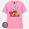 Fun Beagle Friends Graphic TShirt Adult Unisex Cute Tee S2XL Love Friendship