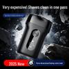 2025 Rechargeable Super Clean Electric Double Blade Razor for Men