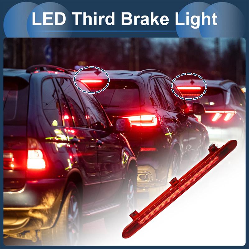 Additional Brake Lamp High Mount Stop Lamp Third Brake Light For Vw Touran 2003-2010 High Mounted Stop Light 1T0945097A Red