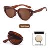 UV Protection Foldable Women's Sunglasses - Lightweight, Fashionable & Compact for Summer