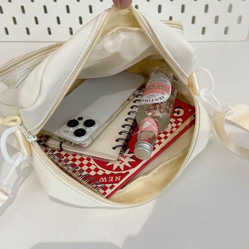 Cute Kawaii Ita Bag For Girls Versatile Single Shoulder Crossbody Backpack Simple Casual Doll Display Purse