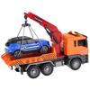 Car Truck Roadside Assistance Tow Truck with Crane Tow Truck + Car
