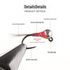 Sinking Tungsten Head Nymph Fly Fishing Lures