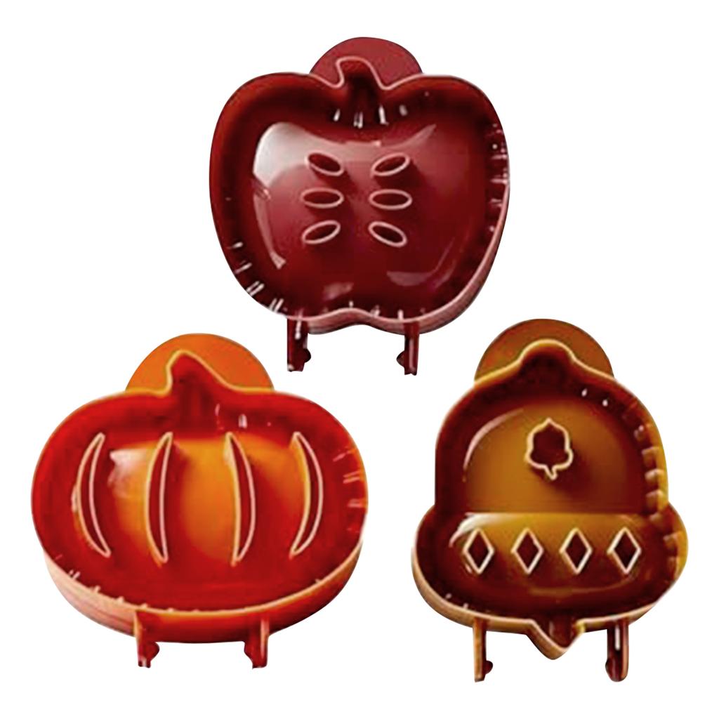 Holiday Mini Pie Mould Multi-Purpose Hand Pie Press Mould Maker Reusable Fall Dough Press Tool Set for Christmas Cookie Cutters 1
