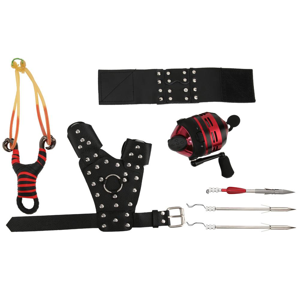 Utendørs Metall Buefiske Spincast Snelle Sett Fiske Jakt Skyte Tilbehør