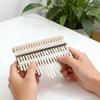 WESIEVYA Kalimba Key Replacement Set 21 Keys DIY Thumb Piano Accessories Compact 12.8cm Lightweight 118g