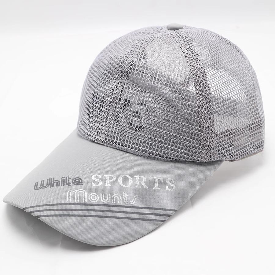 Baseball Cap Summer Hat Women's Sun Protection Big Head Circumference Sun Hat Mesh Breathable Cap Men