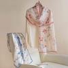 Mulberry Silk Long Scarf With High-end Feel Summer Thin Printed Shawl Women's Mother's Day Gift