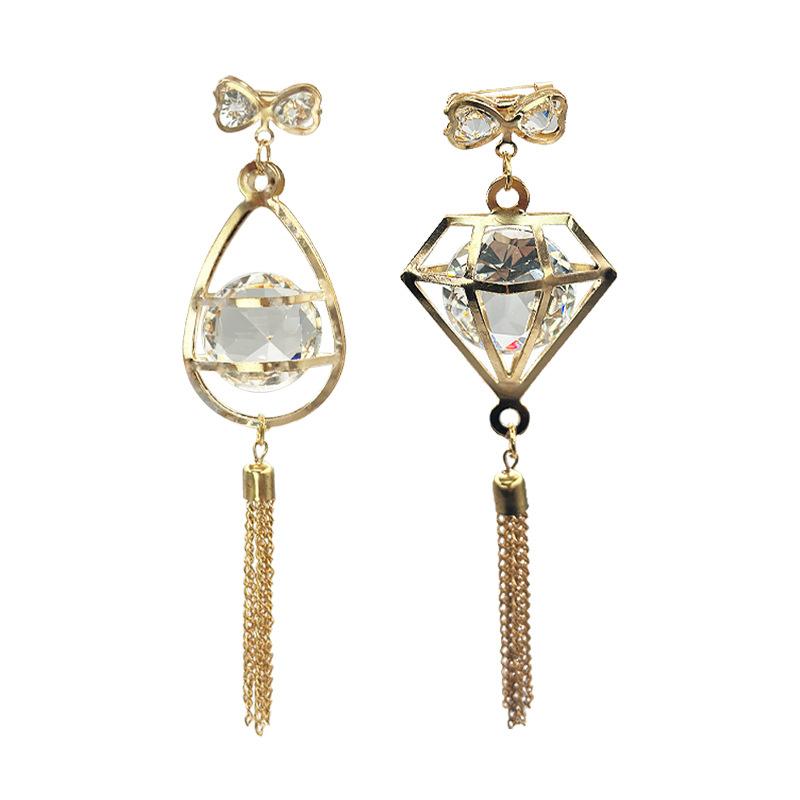 Kristallvorhang Dekorative Schnalle Stift Typ Vorhangbefestigungsschnalle Rostfrei und Langlebig