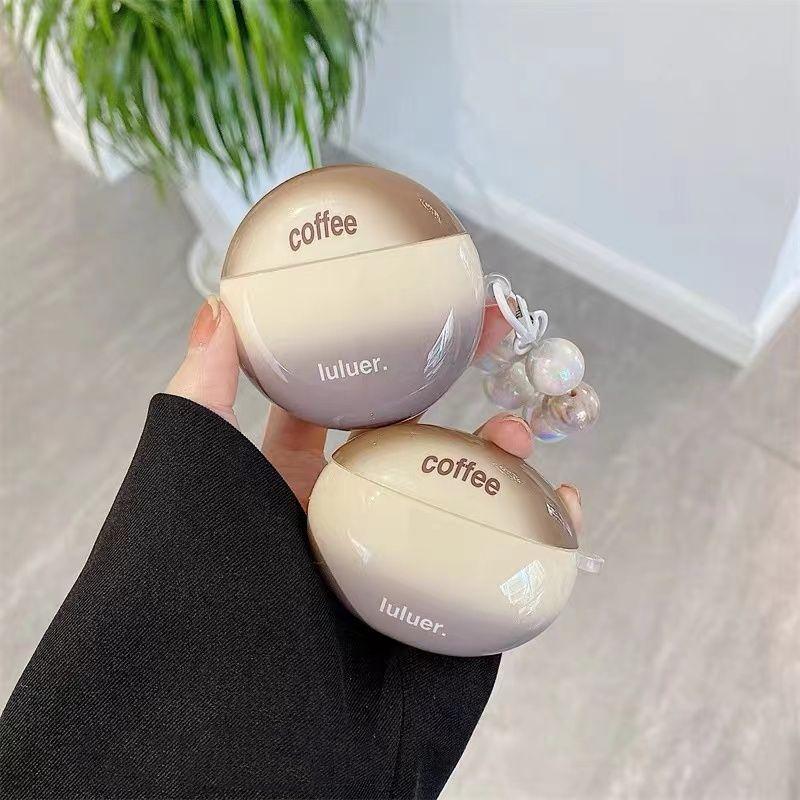 

Huawei Gradient Coloring Brown Earphone Case Protective Case freebuds5i Spotted Tricolor Coffee [Single Shell]]