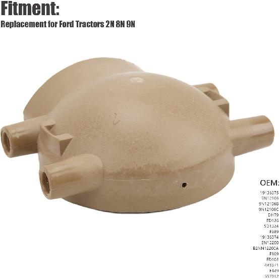9N12106C Distributor 4 Cylinder Tractor Distributor and Ignition Rotor 9N12106C Replacement for 2N 8N 9N