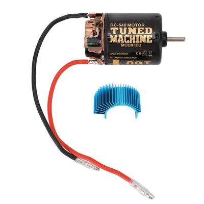 RC Car Brushed Motor 110 RC Crawler Car 540 Brushed Motor with Blue Heatsink for Axial Scx10 80T