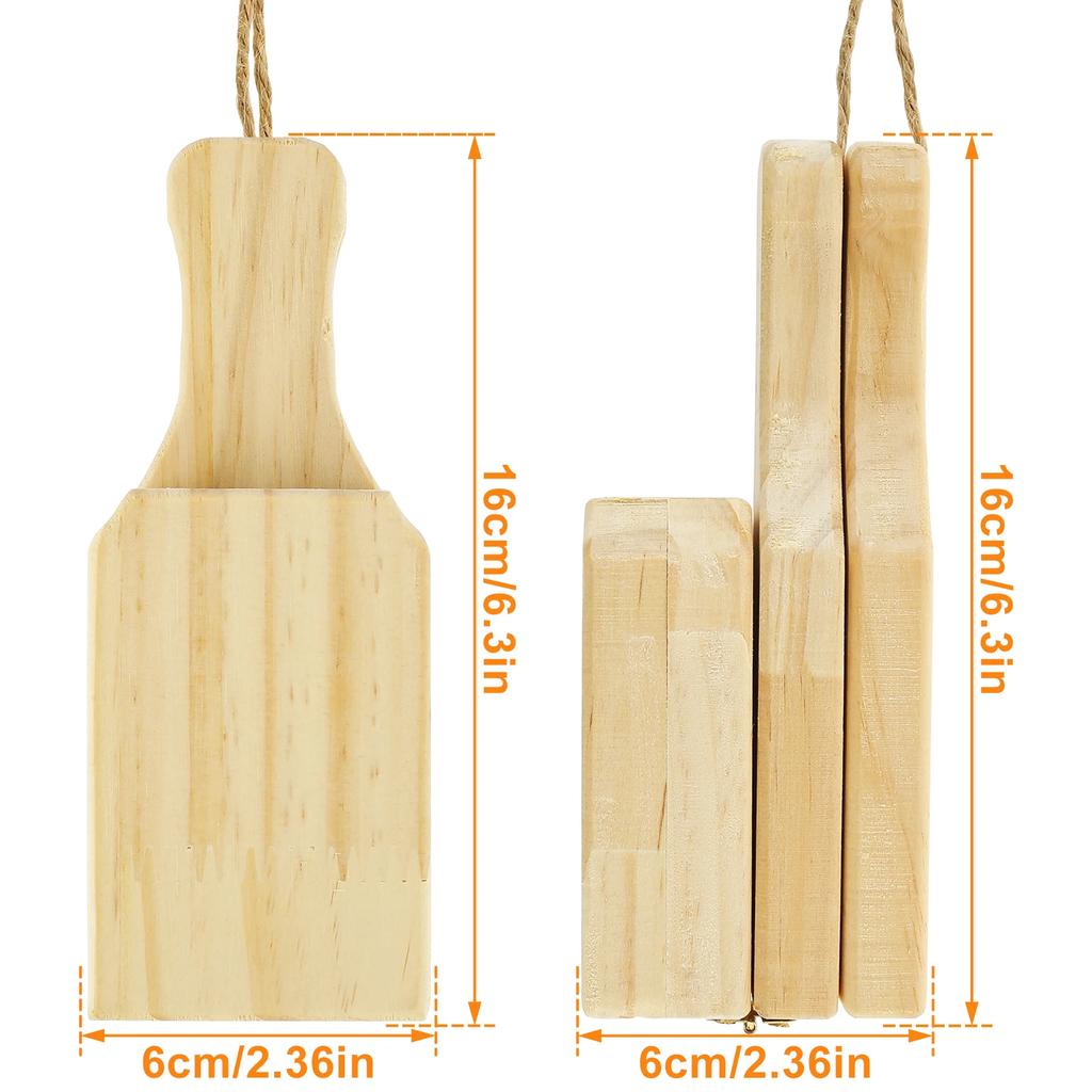 Wooden Tostonera Plantain Press with Handle Banana Smasher Maker Reusable Plantain Press Smasher Portable Plantain Press Easy
