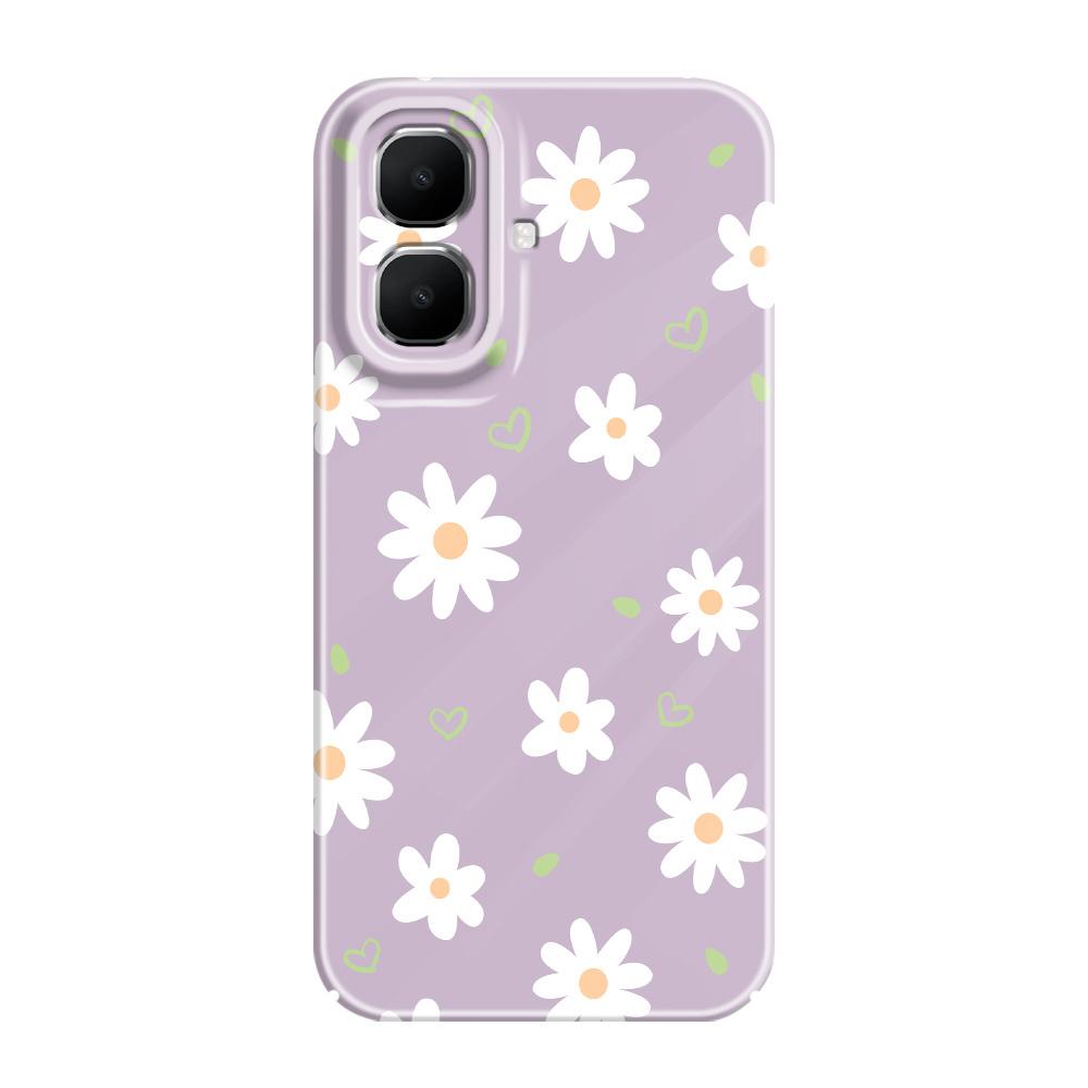 Tender Daisy Phone Case For Infinix Smart 10 Plus 9 8 7 6 Film Hard Cover
